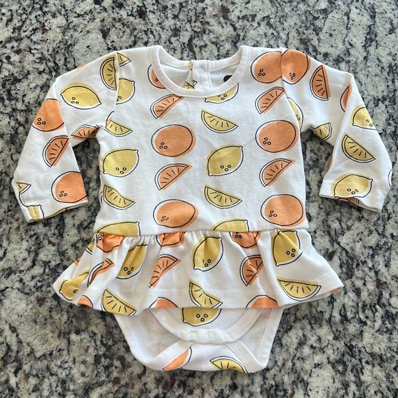 Monica+Andy Citrus Onesie - Picture 1 of 7